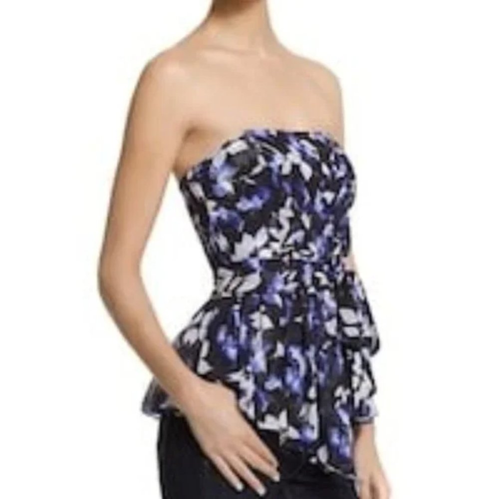 NWT WHBM Floral Bustier